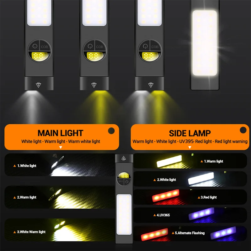 COB + светодиодный многофункци – обзор и цена Outdoor Lighting Black