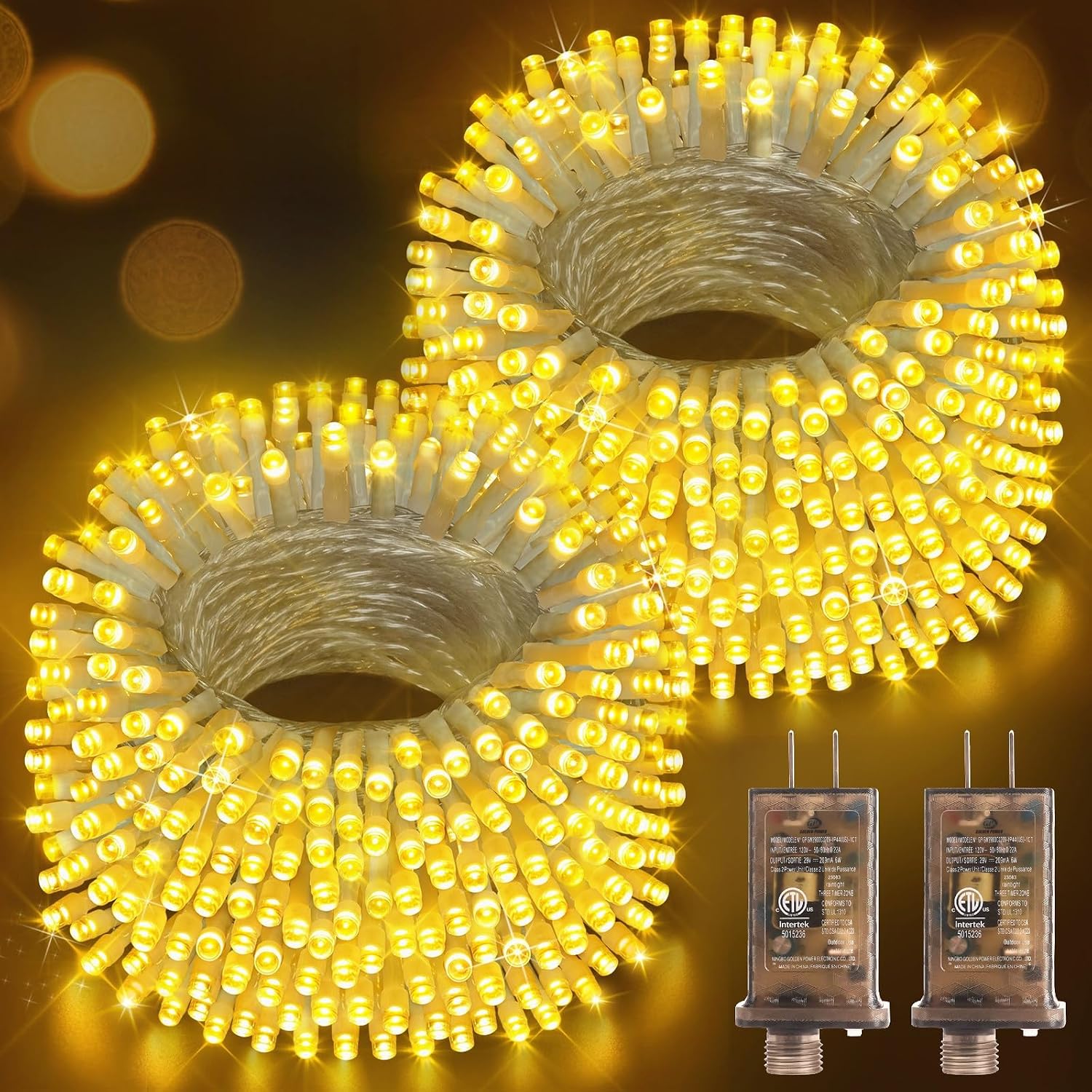 Набор из двух уличных гирлянд  – обзор и цена Outdoor Lighting Waterproof