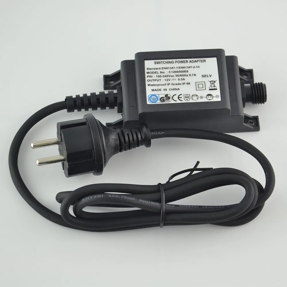 IP68 DC12V 1A Драйвер питания  – обзор и цена Outdoor Lighting Uk